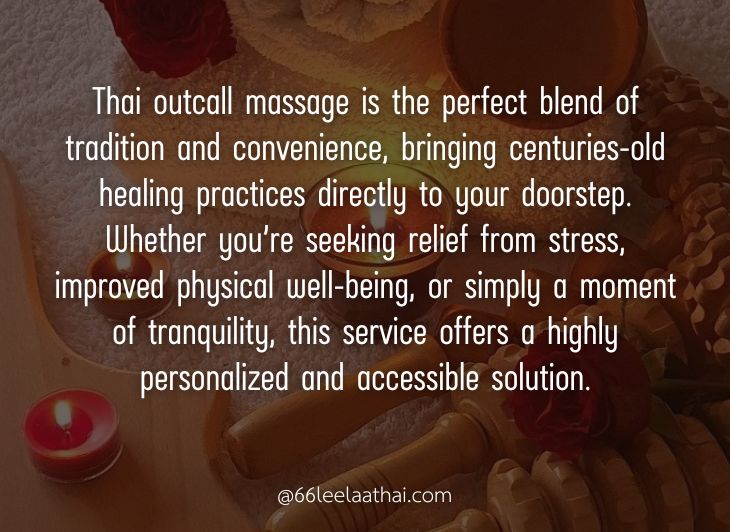 Thai outcall massage