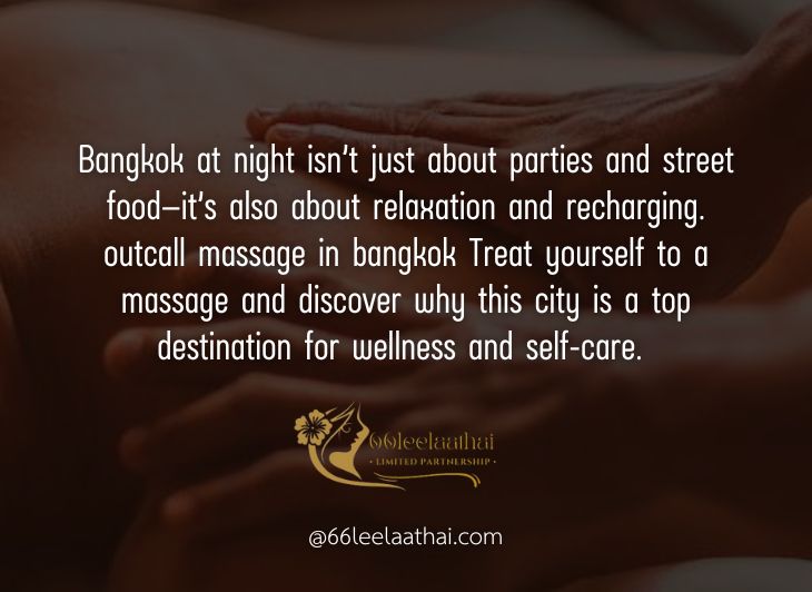 massage bangkok night